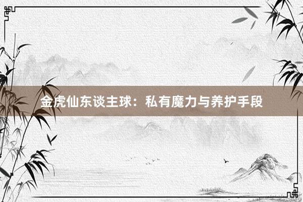 金虎仙东谈主球：私有魔力与养护手段